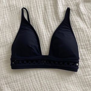 J crew plunge bikini top XXS (32A)